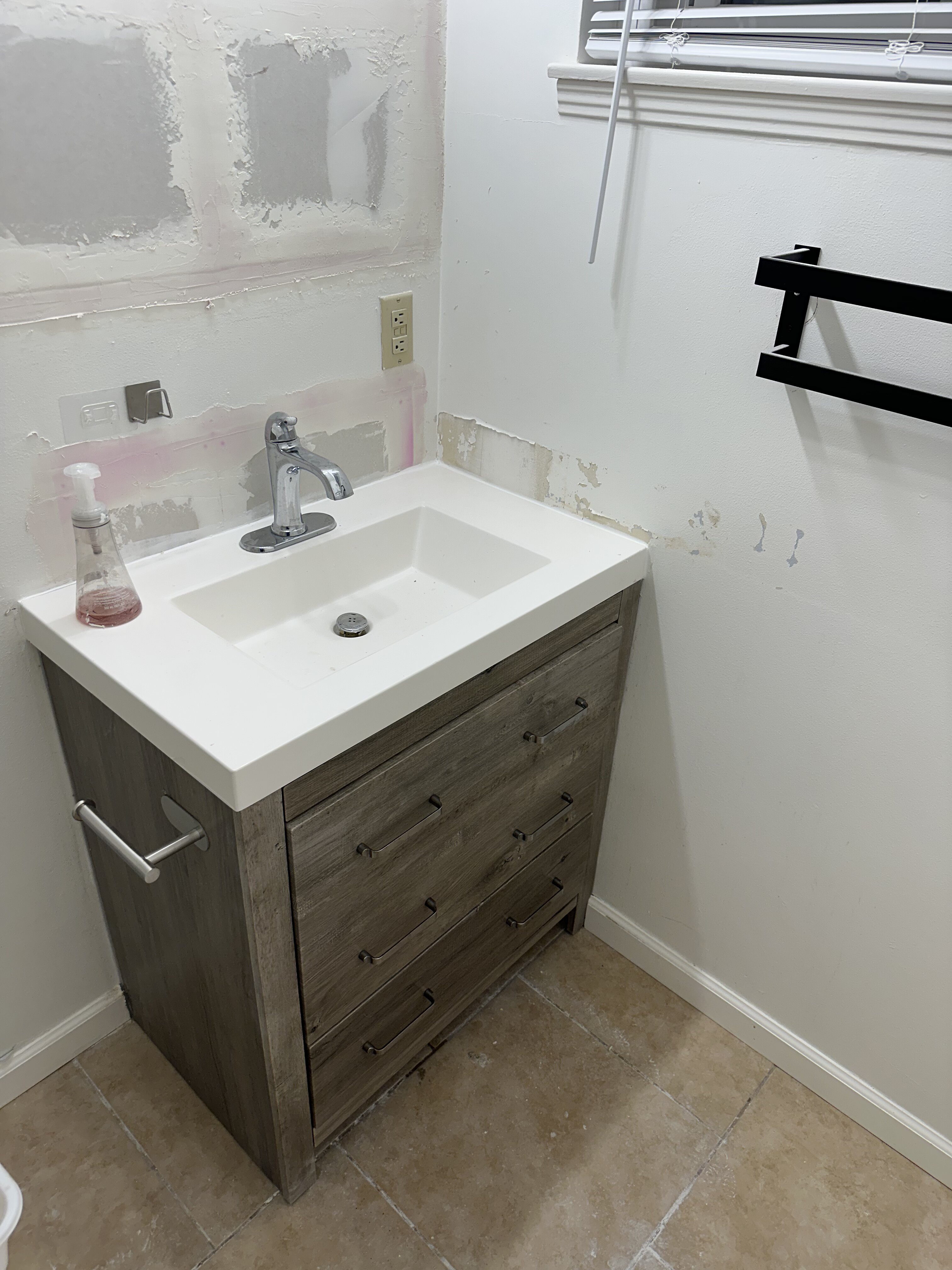 Vanity Installation