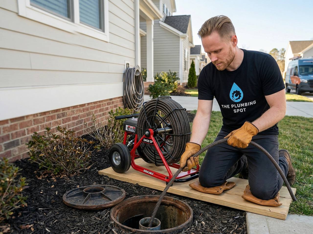 Drain cleaning service